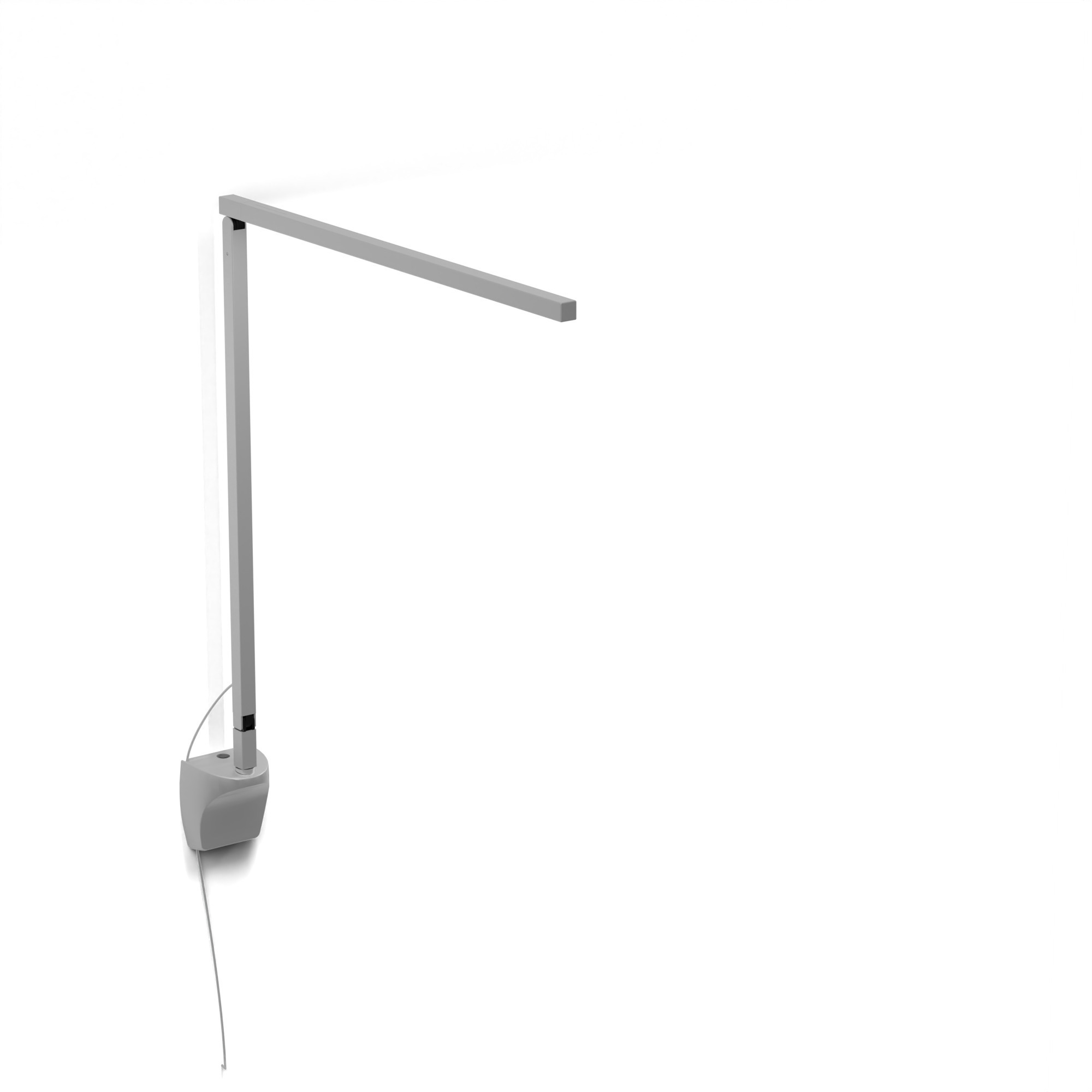 Z-Bar Solo PRO Gen 4 Wall Mount Desk Lamp Wall Light in Silver